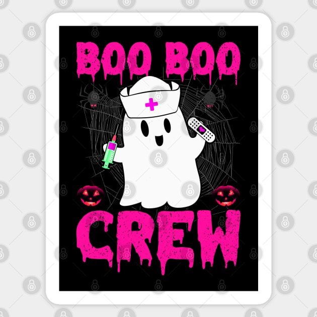 Er Boo Boo Crew Nursing Halloween Gift for Nurse Sticker by RickandMorty